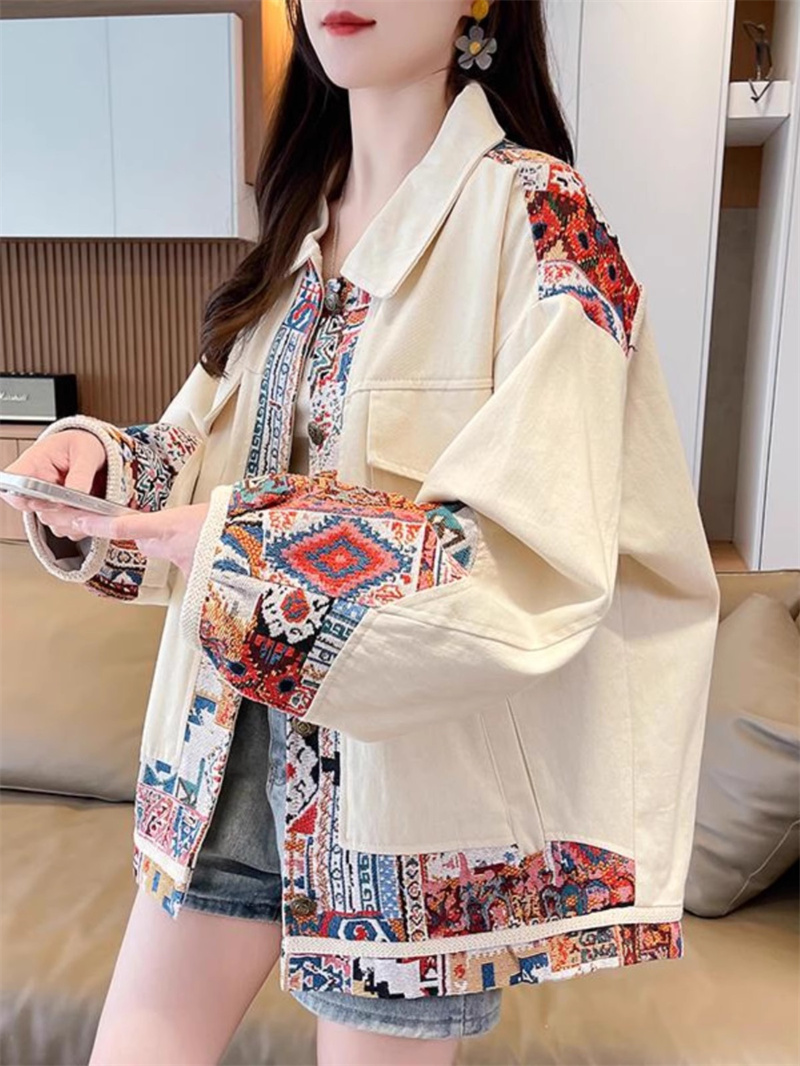 Women'S Fashion Utility Jacket - Veste utilitaire épissée tendance | Streetwear