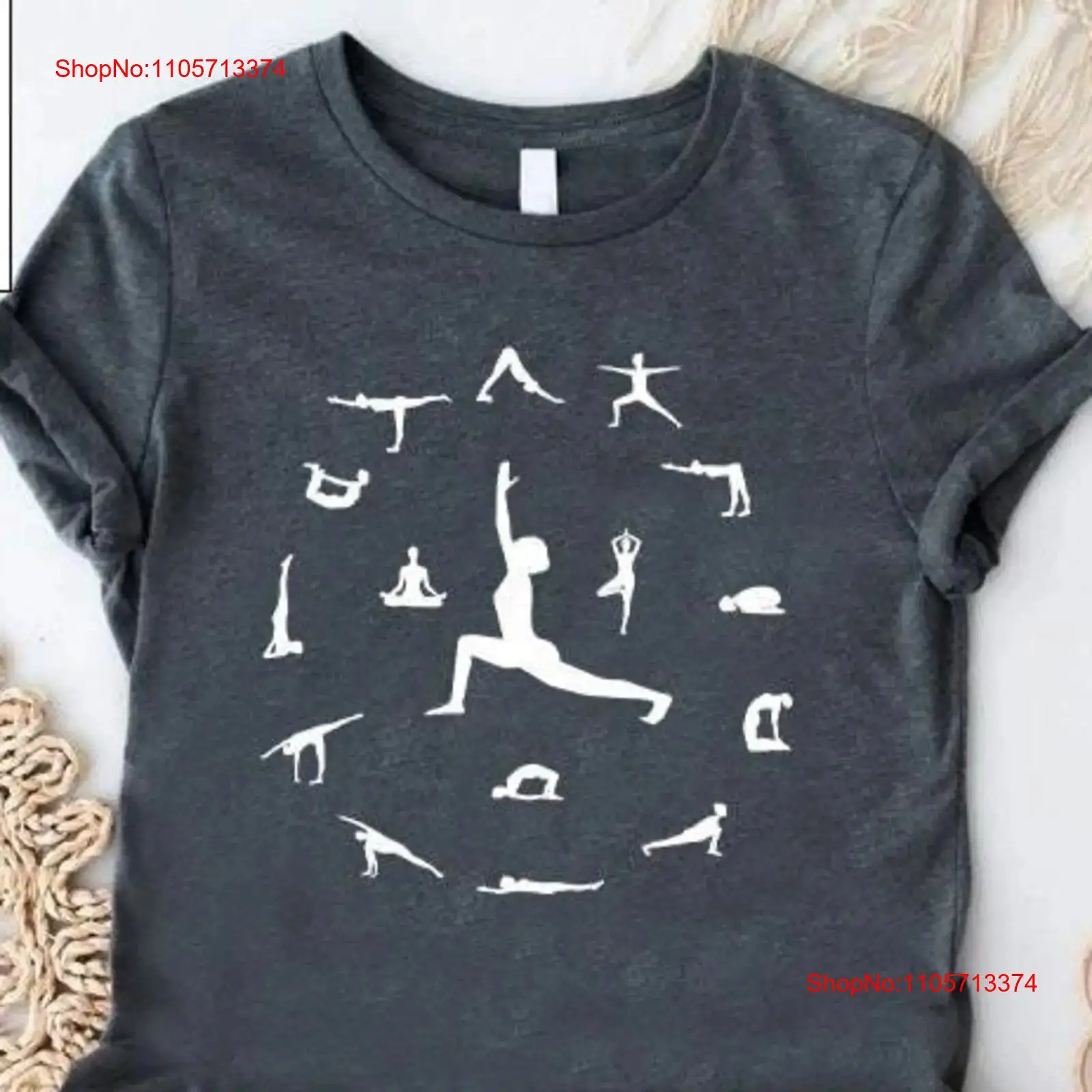 Women Fashion Pose - T-shirt de yoga spirituel pour instructeur,