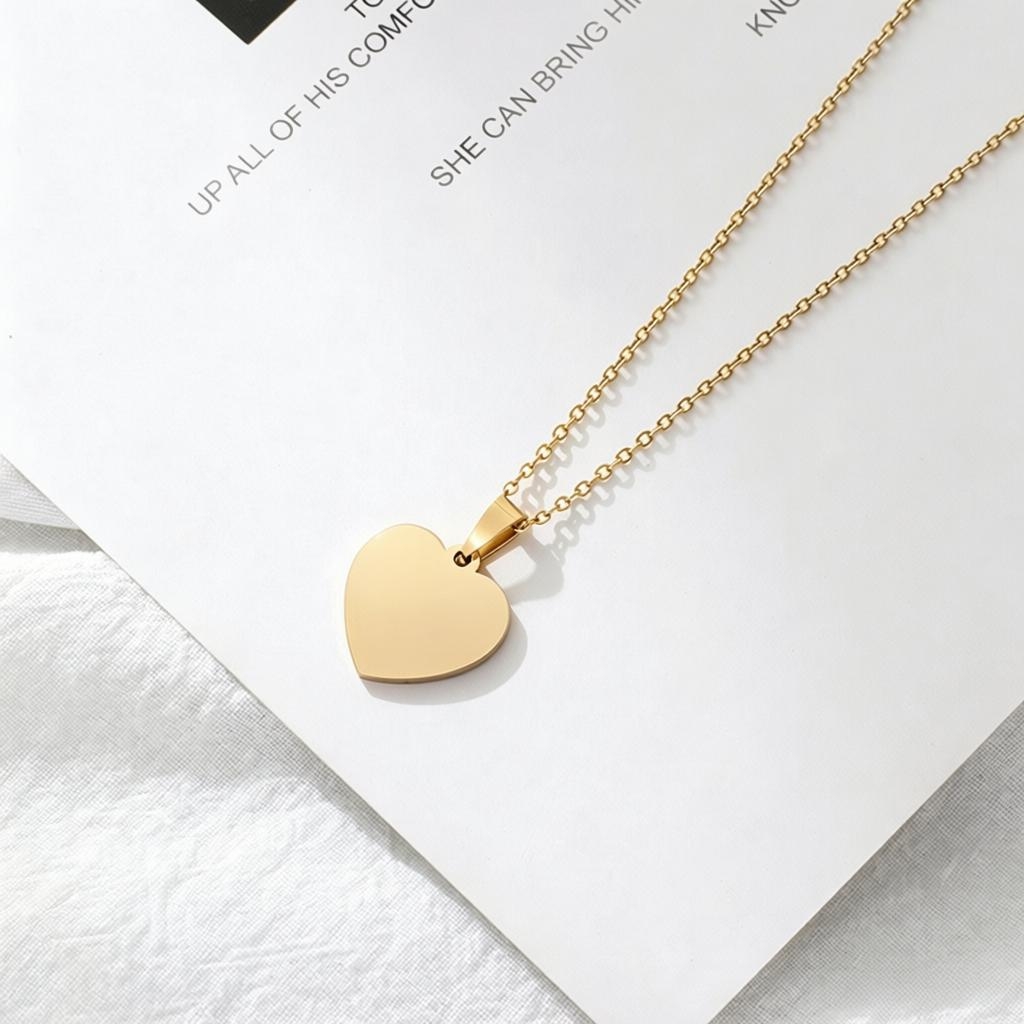 Women'S Fashion E Commerce - Collier long en acier inoxydable classique