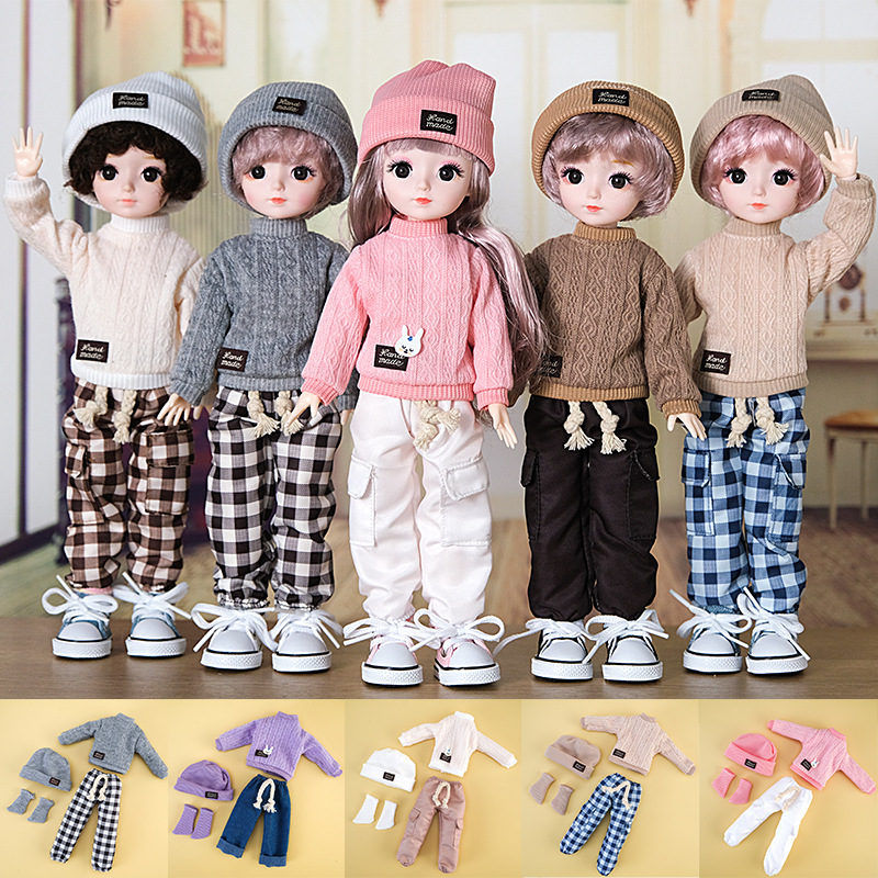 Women'S Fashion Kilt - Poupée Anime BJD 1/6 30CM, Vêtements