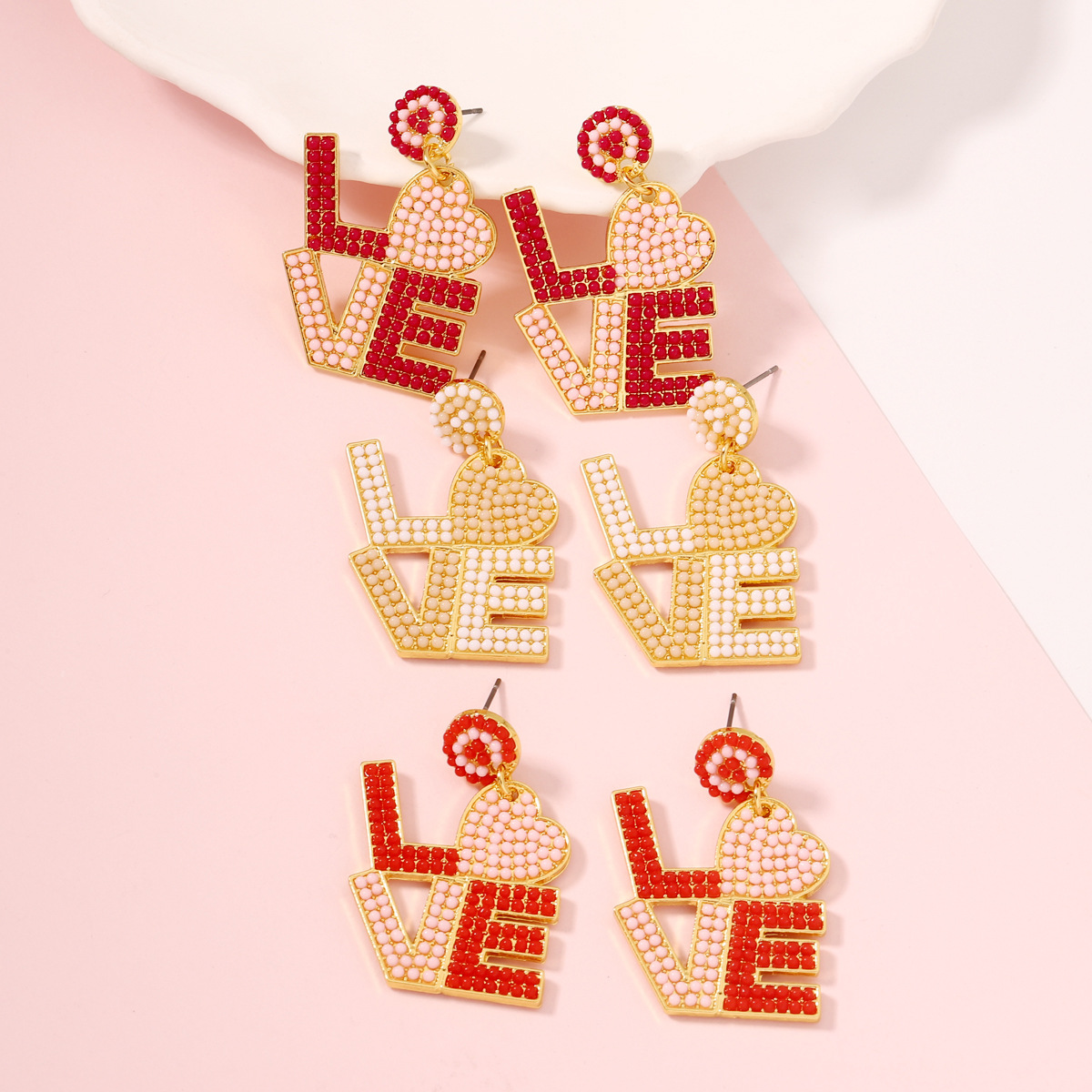 Women'S Fashion E Commerce - Nouvelle collection Saint-Valentin : Boucles d'oreilles