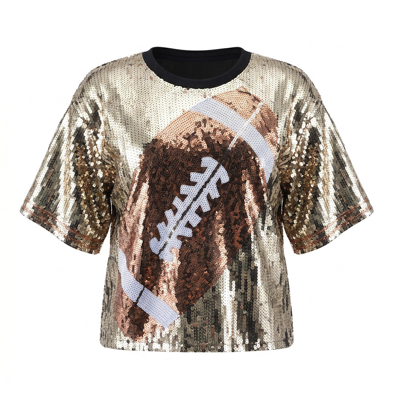 Women'S Fashion Rugby Top - Nouvelle mode estivale, t-shirt à manches