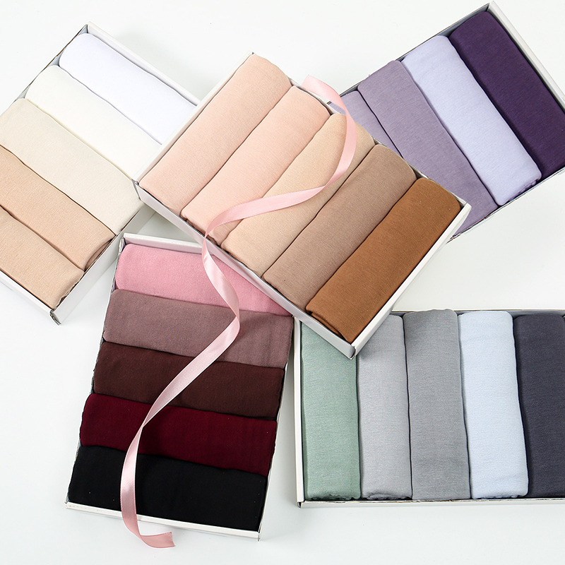 Women'S Fashion Headbands - Hijab en jersey de coton modal