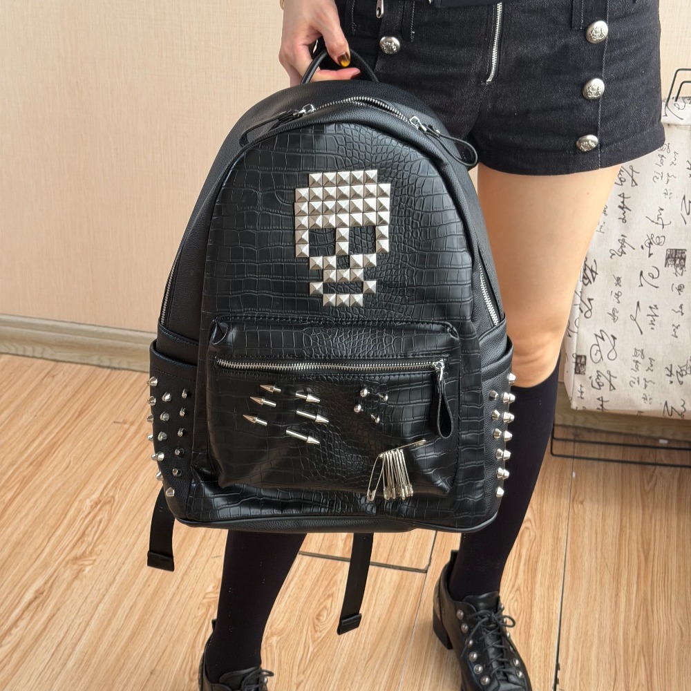 Sac à dos original noir à moti - Women'S Fashion Trends avis et prix