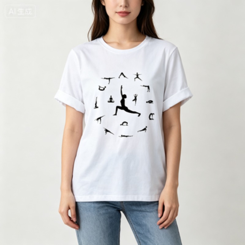 Nouveau T-shirt mignon Y2K, ha - Women Fashion Pose avis et prix