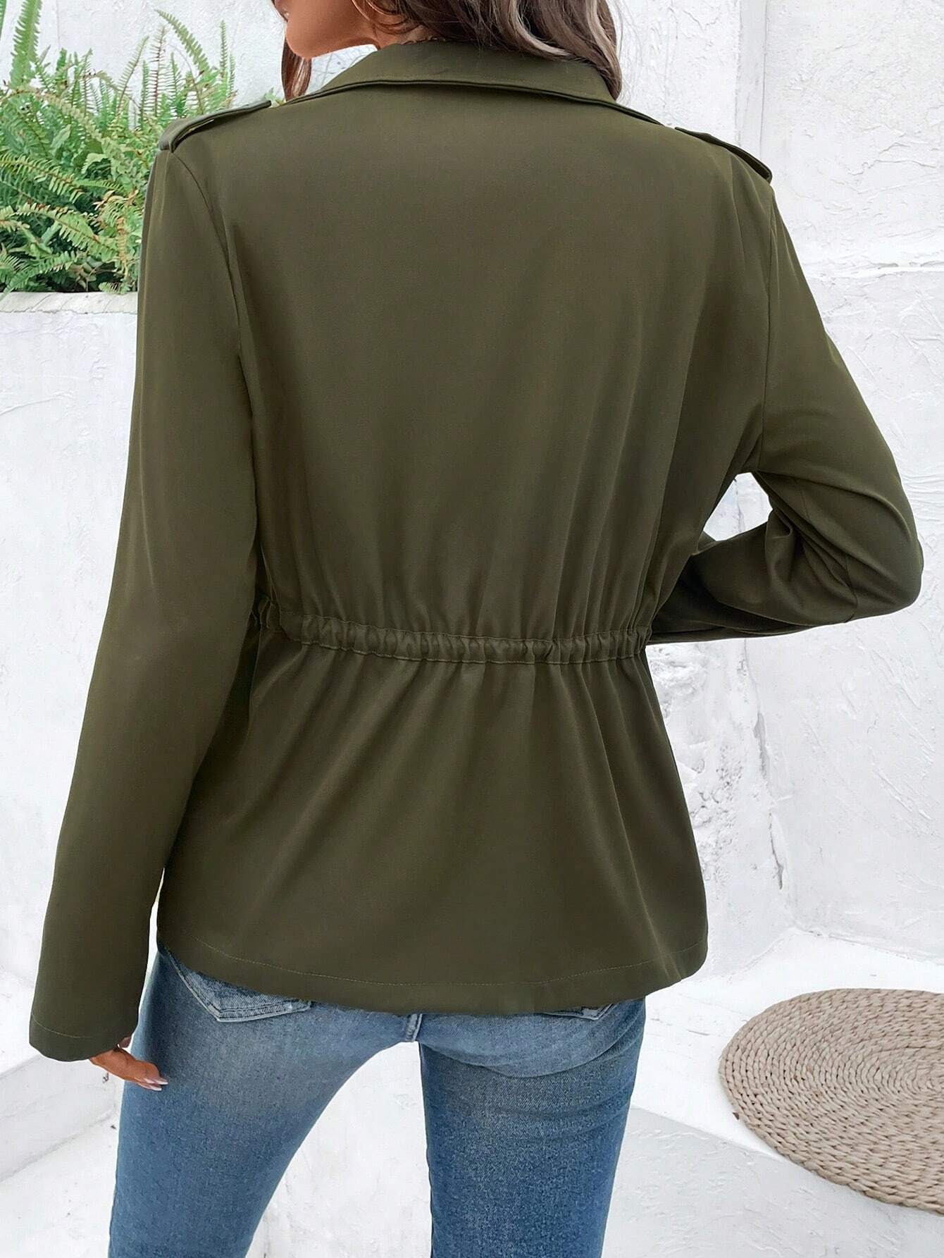 Veste utilitaire pour femme av - Women'S Fashion Utility Jacket avis et prix
