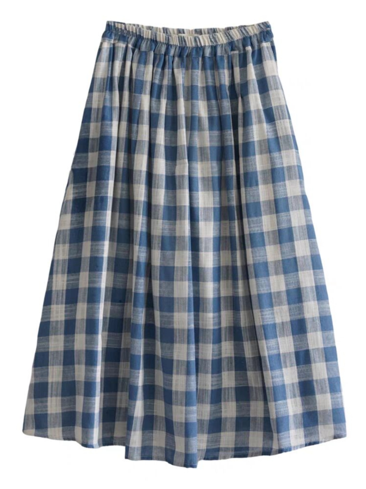 Jupe mi-longue ample en coton  - Women'S Fashion Kilt avis et prix