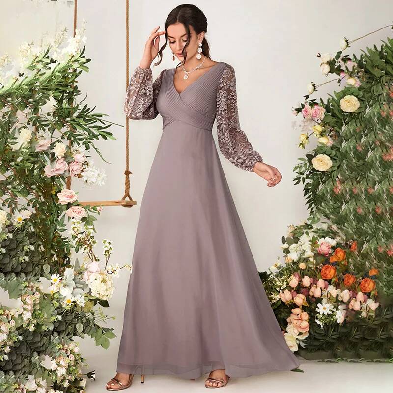 Robe de soirée longue ajustée, - Women'S Fashion Dresses Images avis et prix