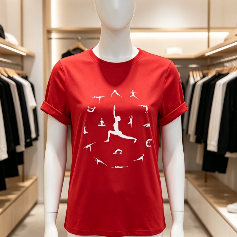 T-shirt en coton pour femmes,  - Women Fashion Pose avis et prix