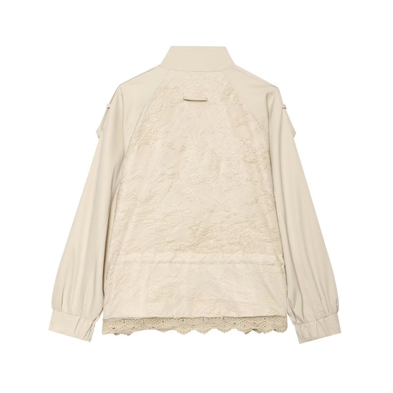 Veste utilitaire à bordure en  - Women'S Fashion Utility Jacket avis et prix