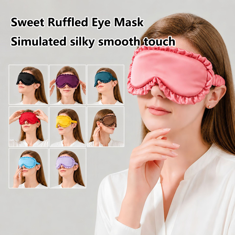 Masque de sommeil en soie imit - Women'S Fashion Trends avis et prix