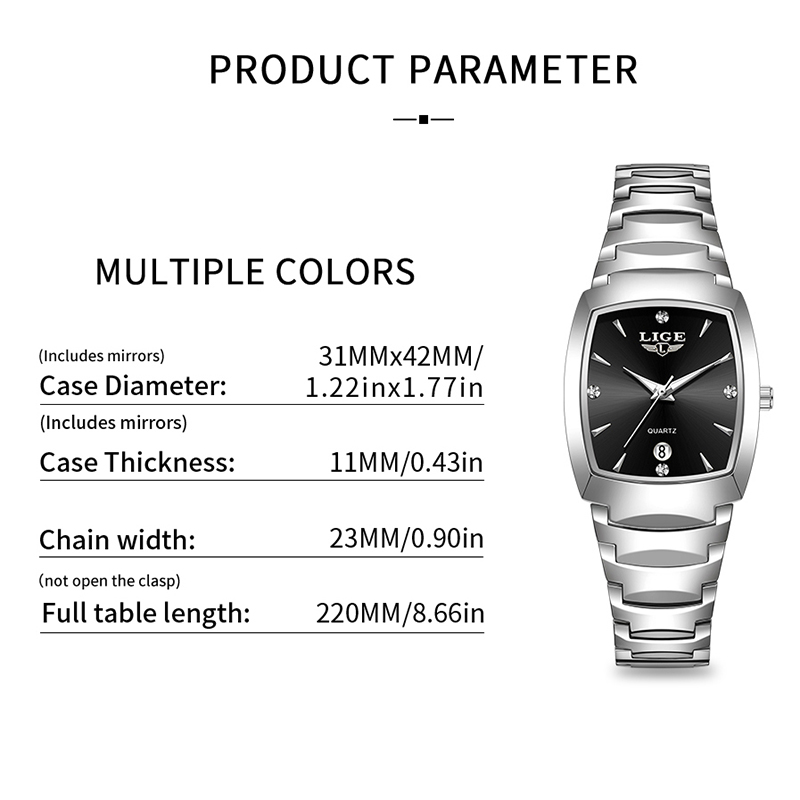 LIGE montre femmes affaires lu - Fashion Women Watch avis et prix