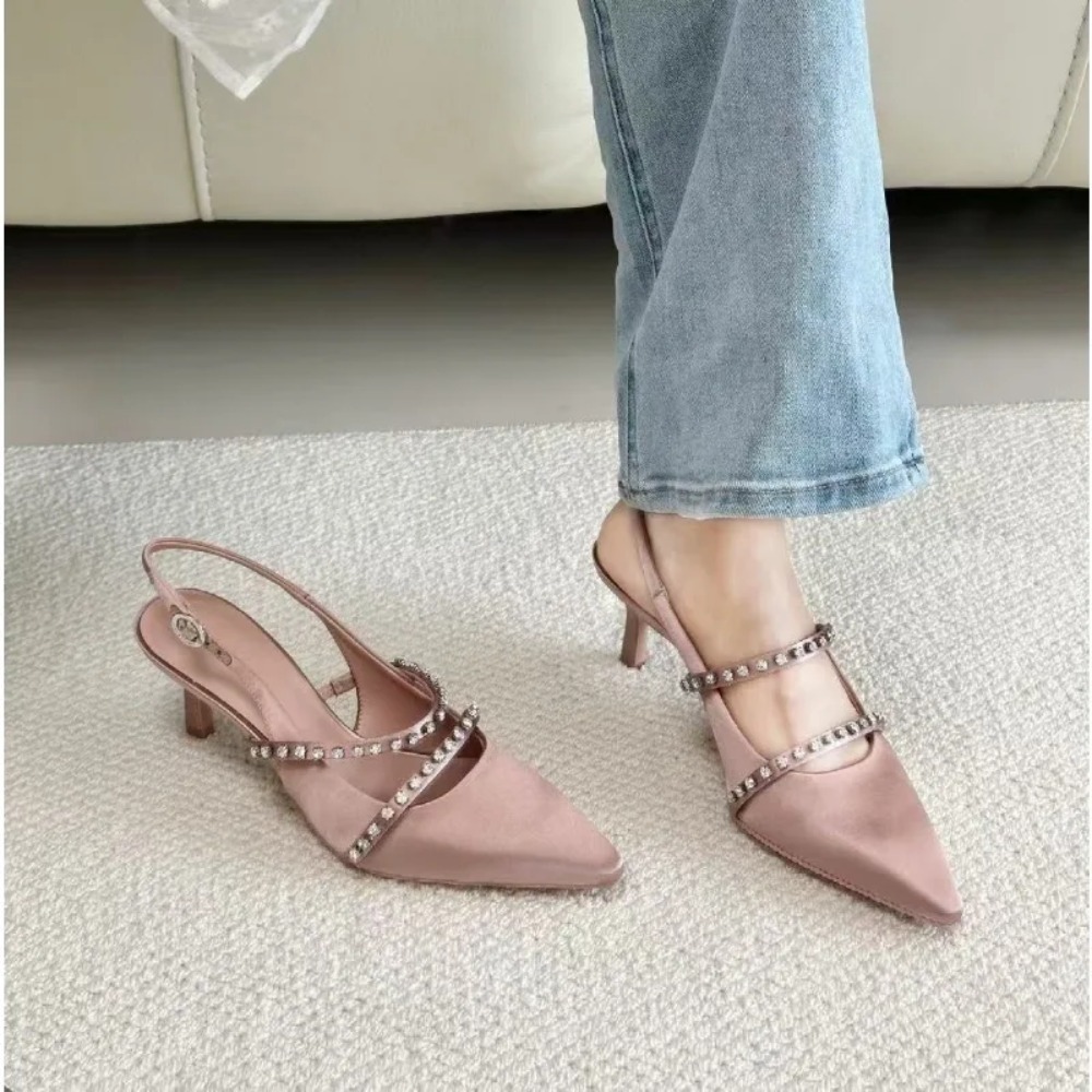 Sandales pour femmes tendance, - Slip Dress Satin avis et prix