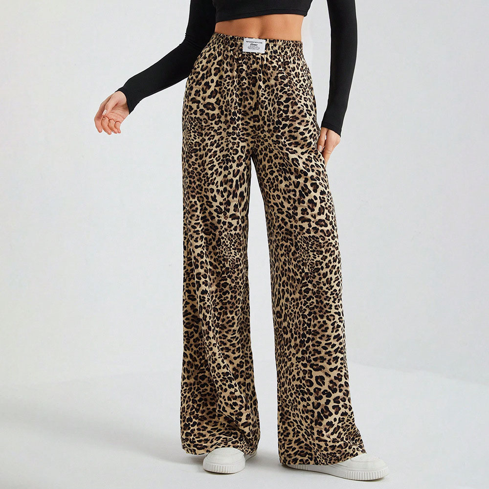 Pantalon classique imprimé léo - Women'S Fashion E Commerce avis et prix