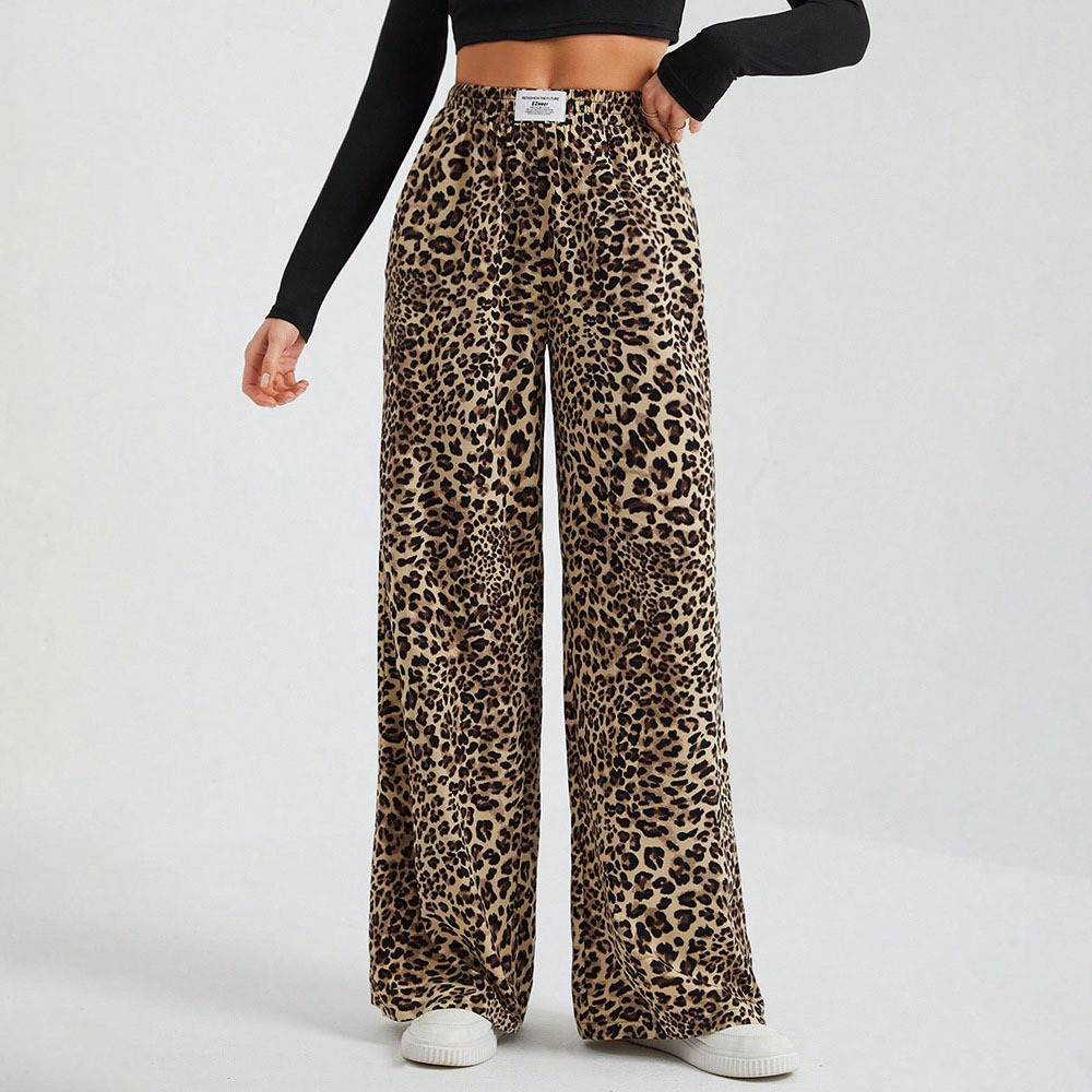 Pantalon classique imprimé léo - Women'S Fashion E Commerce avis et prix