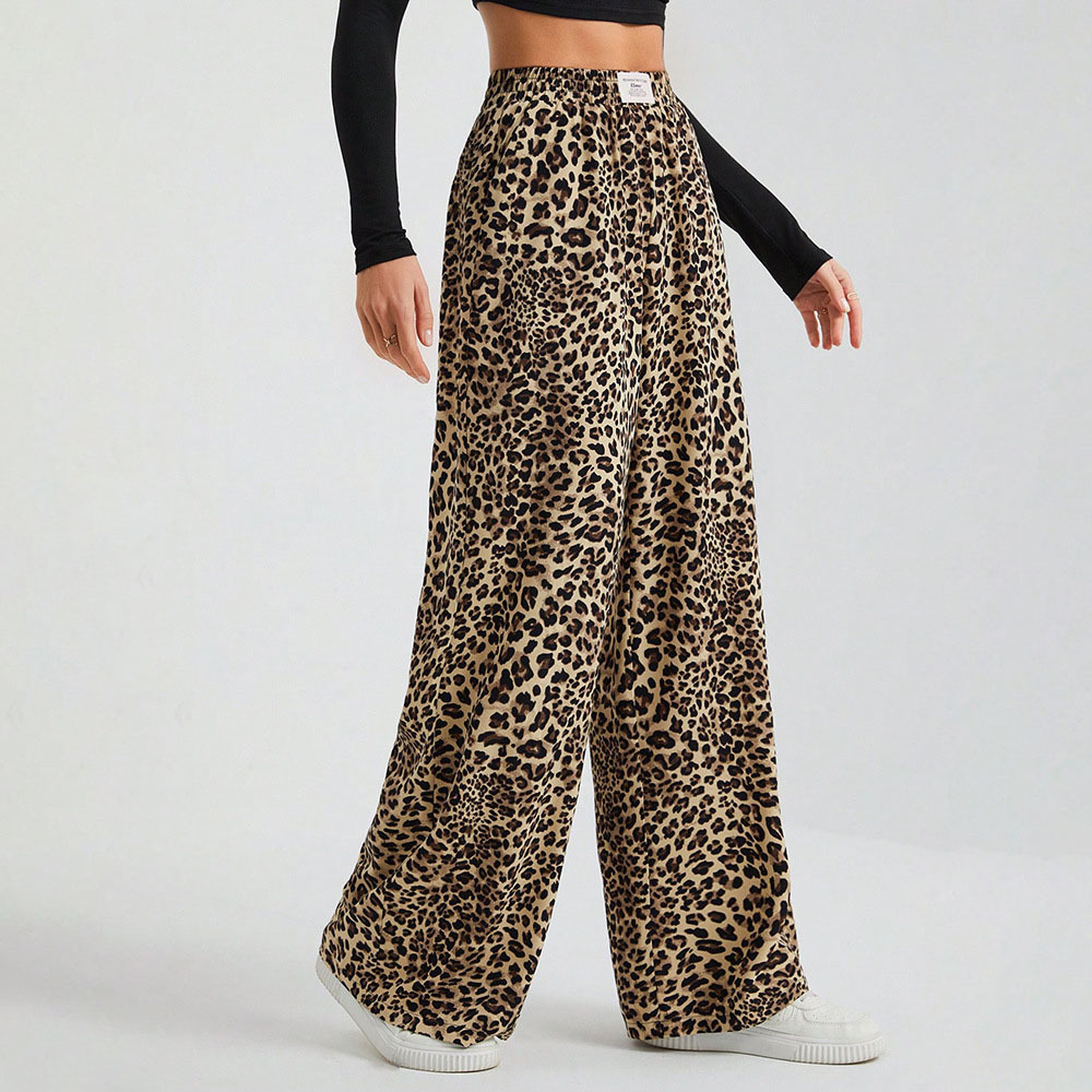 Pantalon classique imprimé léo - Women'S Fashion E Commerce avis et prix