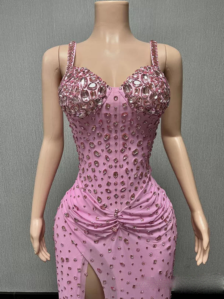 Robe fendue sexy à bretelles d - Women'S Fashion Dresses Images avis et prix