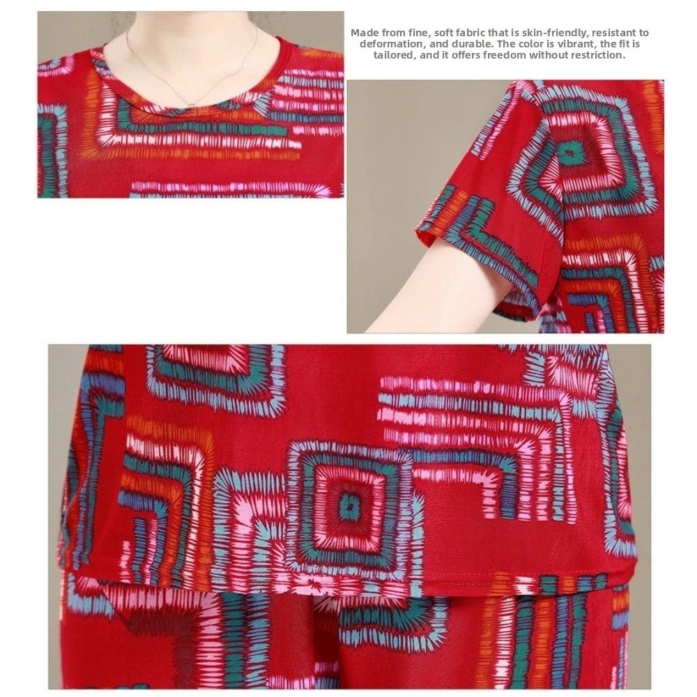 Ensemble T-shirt et short rayé - Women'S Fashion Pajamas avis et prix